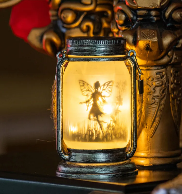 Solar Powered Mason Jar Fairy Lights